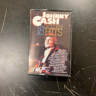 Johnny Cash - 18 Golden Hits C-kasetti (VG+/M-) -country-